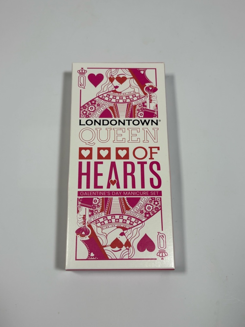 Londontown Queen of Hearts Galentine’s Day Manicure Set Lakur Nail Polish NIB - Picture 11 of 11